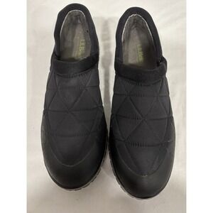 LL Bean Ultralite Primaloft Slip On Shoes Waterproof Womens 10 M Black